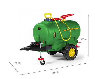 Rolly Toys John Deer Spray Tank Traileri 1-akseli - Vuodevaatteet.fi