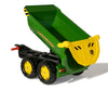 Rolly Toys Rolly Halfpipe Perävaunu John Deere 2-Akselinen - Vuodevaatteet.fi