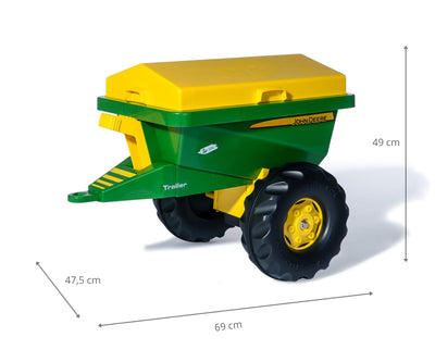 Rolly Toys Rolly Streumax Perävaunu John Deere Hiekanlevitin - Vuodevaatteet.fi