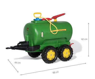 Rolly Toys Rolly Tanker John Deere Säiliöperävaunu Pumpulla - Vuodevaatteet.fi