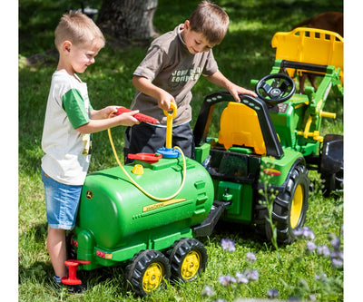 Rolly Toys Rolly Tanker John Deere Säiliöperävaunu Pumpulla - Vuodevaatteet.fi