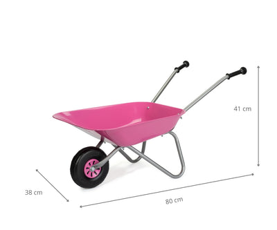 Rolly Toys Vaaleanpunainen kottikärry lapsille - Vuodevaatteet.fi
