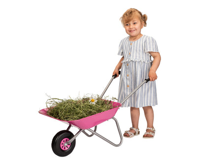 Rolly Toys Vaaleanpunainen kottikärry lapsille - Vuodevaatteet.fi