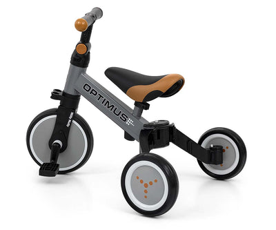 Lasten 3in1 Kolmipyörä Optimus Harmaa