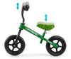 Lasten puinen vihreä potkupyörä