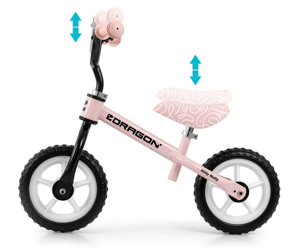 Puujuoksupyörä Vaaleanpunainen