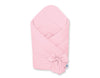 Baby nest 2in1 with stiffening with bow - pink
