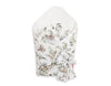Baby nest 2in1 with stiffening with bow -  woodland olive