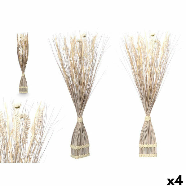 Valkoinen Koristekukka Gift Decor, 4 osaa
