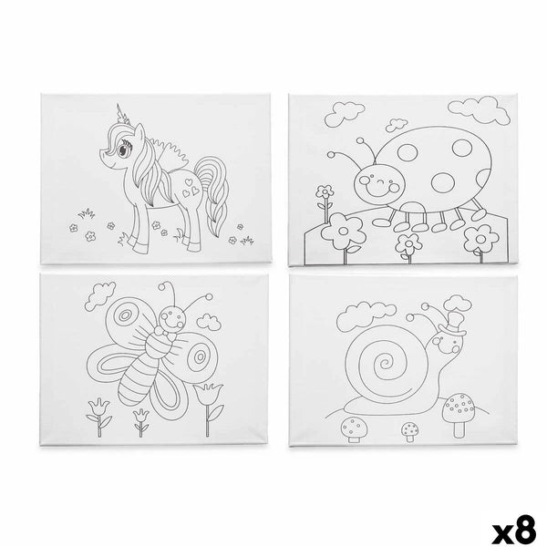 Pincello Lasten Värityskangas 8 osaa