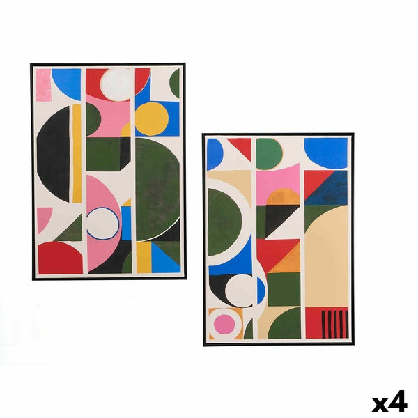Abstrakti Kangastaulu 50x70 cm (4 osaa)