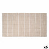 Beige Matto Kehyskuviolla 140 x 80 cm (6 osaa)