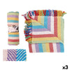 Monivärinen Gift Decor Puuvillapeitto 180 x 220 cm