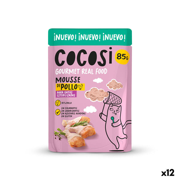 Cocosi Gourmet Kissanruoka Kana 80 g 12 kpl