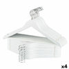 Max Home Valkoinen Vaatehengarisetti 20 kpl