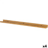 Max Home Puuhyllyt MDF 120 cm (4 kpl)