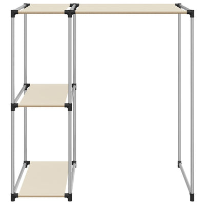Säilytyshylly pesukoneen ylle kerma 87x55x90,5 cm rauta