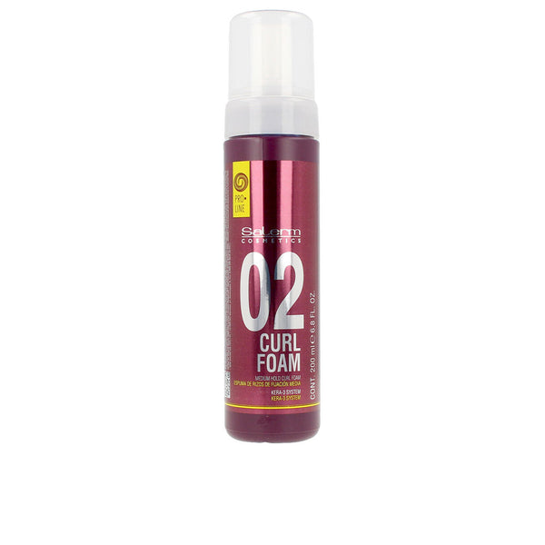 Salerm Curl mousse 04 keskivahva kihara vaahto 200 ml | Vuodevaatteet.fi