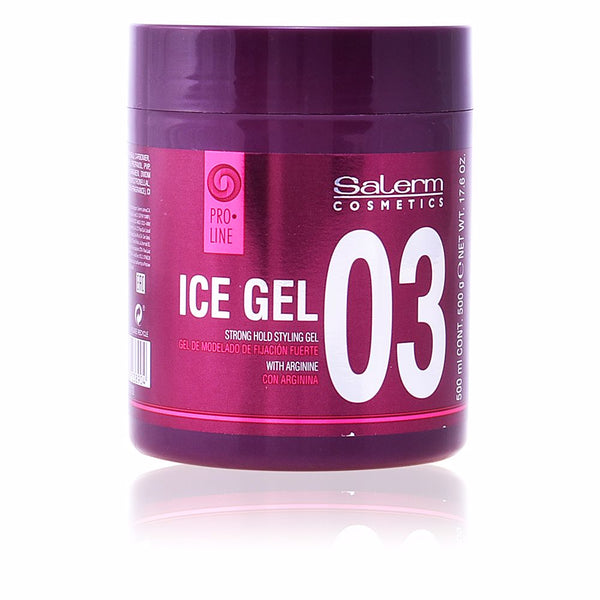 Salerm Ice gel vahva pito muotoilugeeli 500 ml | Vuodevaatteet.fi