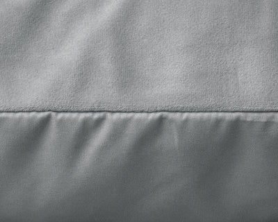 Velvet 2 in 1 Tyynyliinat Harmaa - Vuodevaatteet