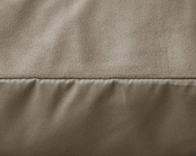 Velvet 2 in 1 Tyynyliinat Taupe - Vuodevaatteet