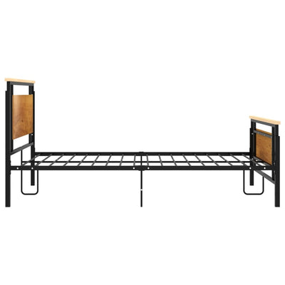 Sängynrunko metalli 120x200 cm