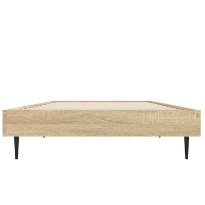 Sängynrunko Sonoma-tammi 75x190 cm tekninen puu