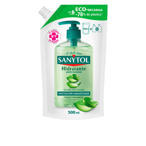 Sanytol recambio antibakteerinen kosteuttava saippua 500 ml | Vuodevaatteet.fi
