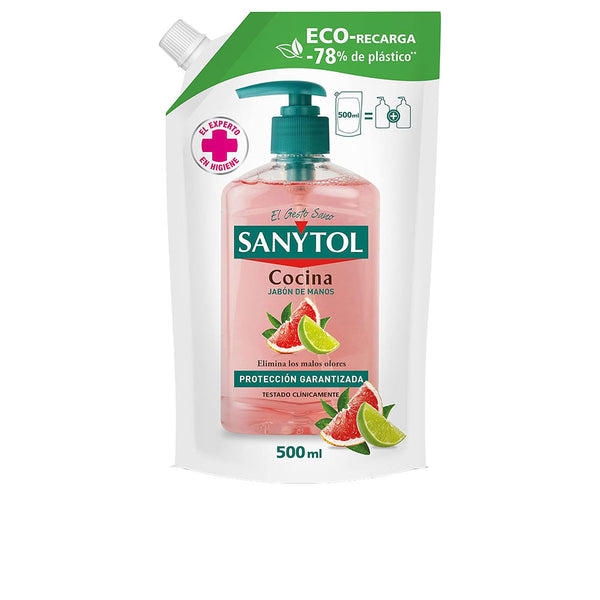 Sanytol replacement eco antibakteerinen keittiösaippua 500 ml | Vuodevaatteet.fi