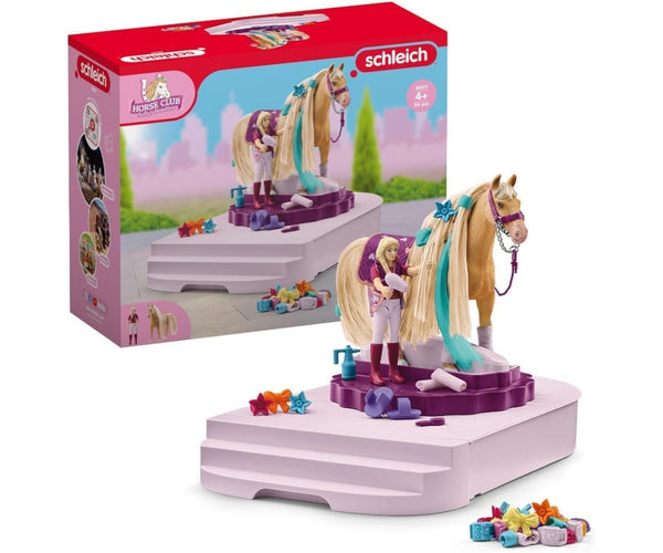 Mix - Schleich Pyörivä hevosten hoitoasema