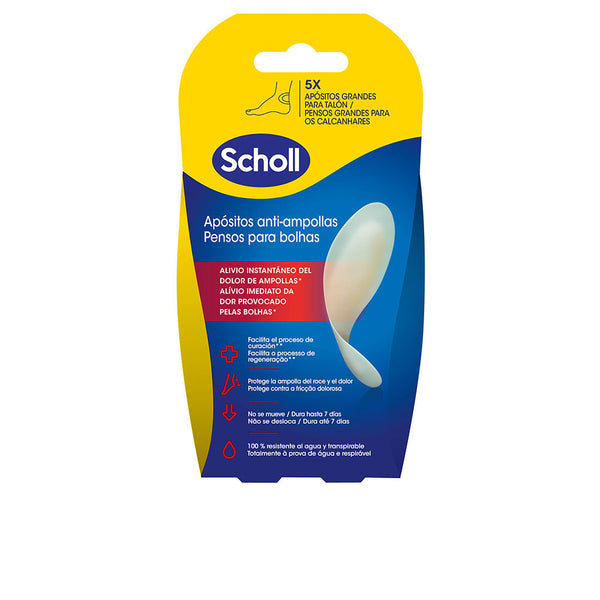 Scholl Large anti-blister dressings 5 yksikköä | Vuodevaatteet.fi