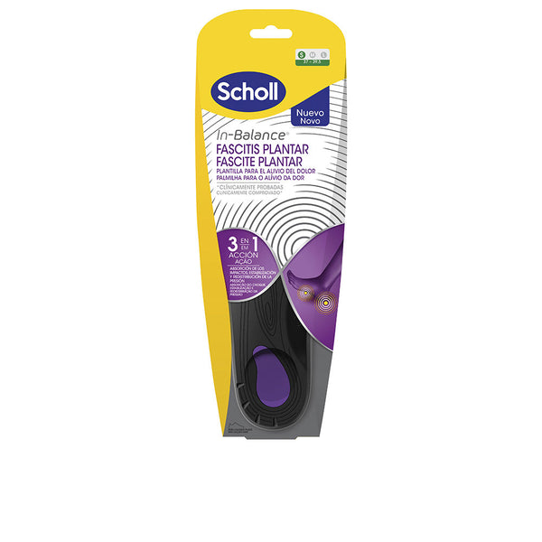 Scholl Plantar fascitis kipusuoja-pohjalliset in-balance 3 in 1 -teknologialla #size s 37-39.5 1 kpl | Vuodevaatteet.fi