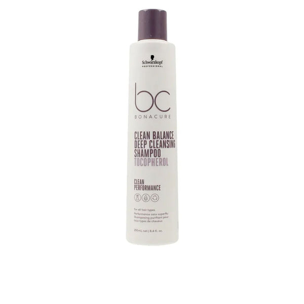 Schwarzkopf Bc Clean Balance Deep Cleansing Shampoo 250 Ml | Vuodevaatteet.fi