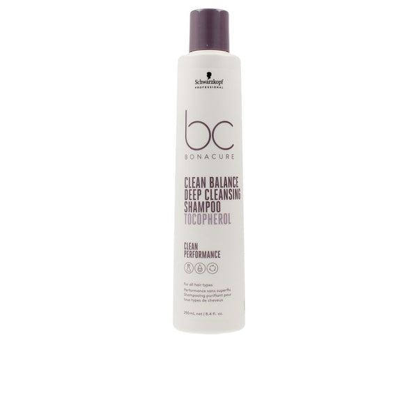 Schwarzkopf Bc clean balance syväpuhdistava shampoo 250 ml | Vuodevaatteet.fi