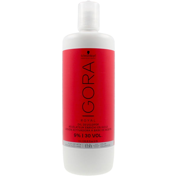 Schwarzkopf Igora royal color & care developer 9% 30 vol 1000 ml | Vuodevaatteet.fi