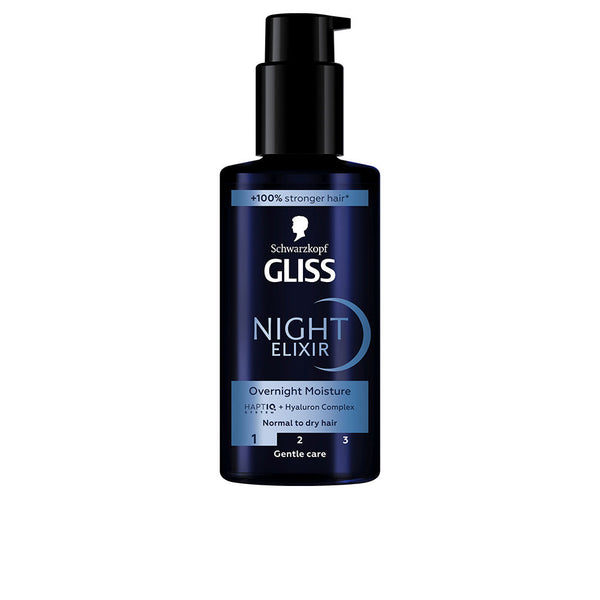 Schwarzkopf Mass Market Gliss Night Elixir Normal Hair Serum 100 Ml | Vuodevaatteet.fi