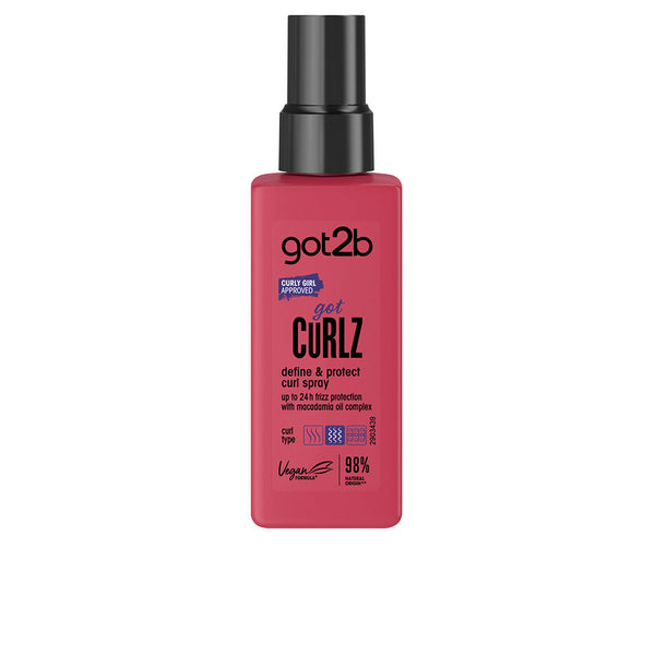 Schwarzkopf Mass Market Got2b got curlz määrittele & suojaa kiharasuihke 150 ml | Vuodevaatteet.fi