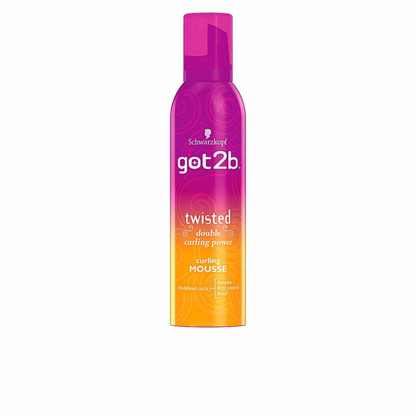 Schwarzkopf Mass Market Got2b twisted kaksinkertainen kihartava voimavaahto 250 ml | Vuodevaatteet.fi