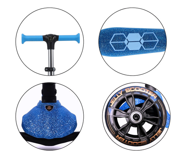 Potkulauta Geelipyörä Sininen