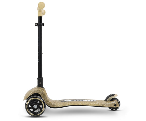 Sähköpotkulauta, alumiinirunko, samppanjanvärinen