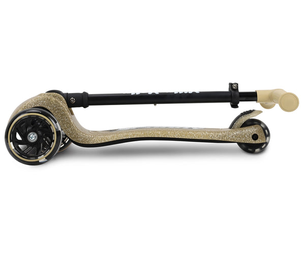 Sähköpotkulauta, alumiinirunko, samppanjanvärinen