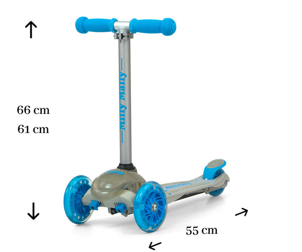 Sähköpotkulauta Harmaa Alumiini