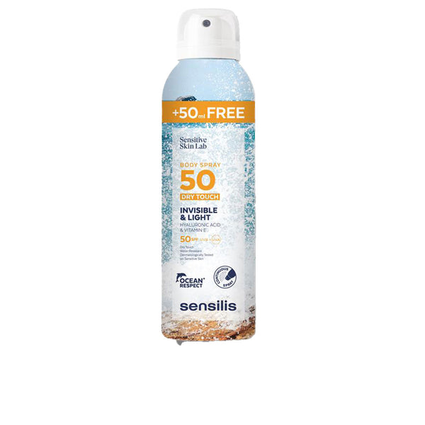 Sensilis Invisible & Light Body Spray Spf50+ 250 Ml | Vuodevaatteet.fi