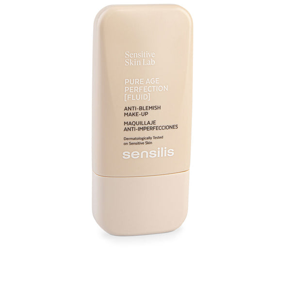 Sensilis Pure age perfection virheiden vastainen meikkivoide #04-pêche doré 30 ml | Vuodevaatteet.fi