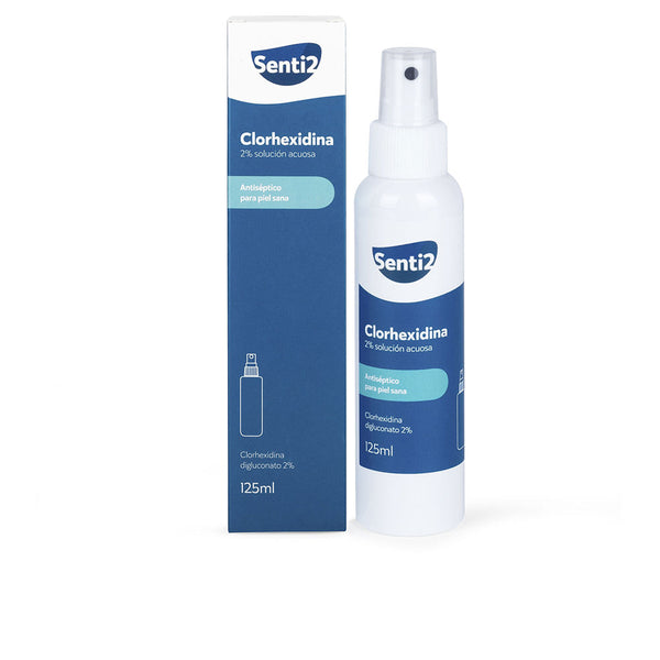 Senti2 Chlorhexidine 2% antiseptinen spray terveelle iholle 125 ml | Vuodevaatteet.fi