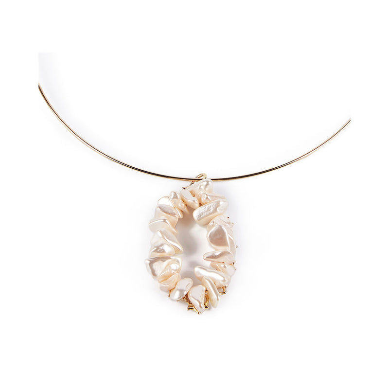 Shabama Mississippi Luxe Necklace #Perlas #Shiny Gold 1 U | Vuodevaatteet.fi