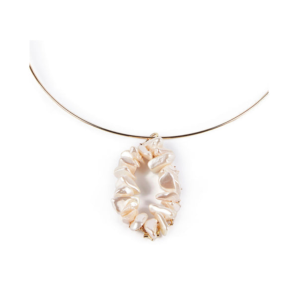 Shabama Mississippi Luxe Necklace #Perlas #Shiny Gold 1 U | Vuodevaatteet.fi