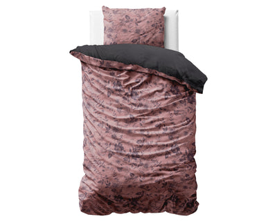 Ruskea sametti pussilakanasetti Signature Velvet Jonas