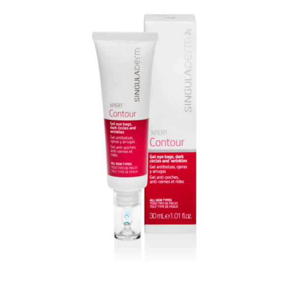 Singuladerm Xpert contour geeli silmäpusseille, tummille silmänalusille ja ryppyille 30 ml | Vuodevaatteet.fi