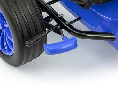 Sininen Karting lasten polkuauto - Rocket - Vuodevaatteet.fi